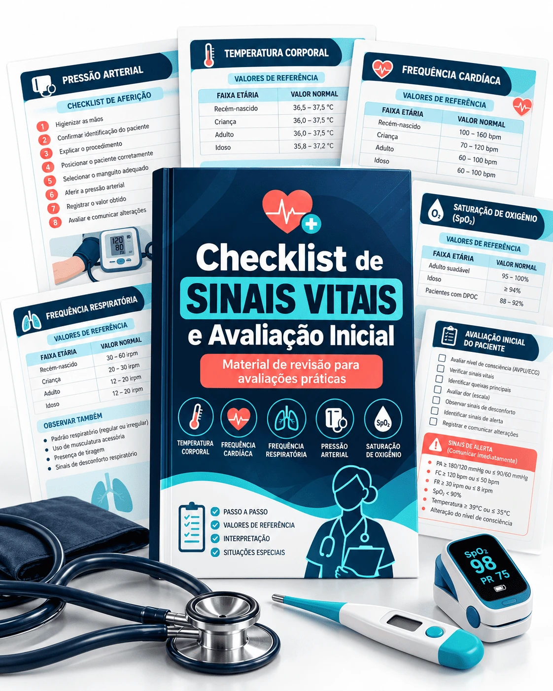 Checklist de Sinais Vitais e Avaliação Inicial